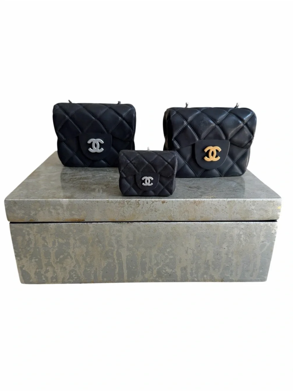 Quilted Handbag Candle NIP